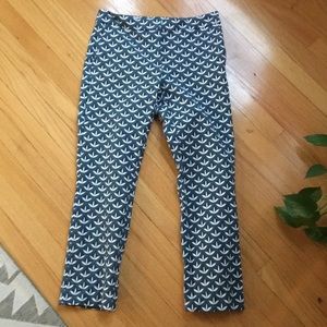 Ann Taylor Factory Signature Dress Print Pants